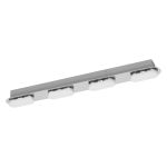 Ledvance Smart+ Wifi LED Luz De Pared Iluminación de baño Plata 27W 2200lm - 830-865 Ajustable Blanco | IP44