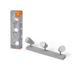 Ledvance LED Decor Foco Plástico Gris 12W 630lm - 827 Luz Muy Cálida | Regulable