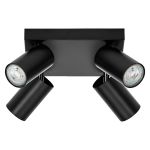 Ledvance LED Decor Foco Octagon Acero Plato Negro 13W 920lm - 827 Luz Muy Cálida | Regulable