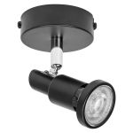 Ledvance LED Decor Foco Acero Negro 3W 230lm - 827 Luz Muy Cálida | Regulable