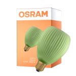Osram Decor LED Lamp Verde Vidrio E27 3.5W 300lm - 827 Luz Muy Cálida | Reemplazo 25W