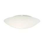 Nordlux Luz de techo Standard Vidrio Blanco | IP20 - Apta para 1x E27