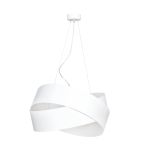 Emibig Colgante De Luz Vieno Acero Blanco | Apta para 2x E27 - Max 15W