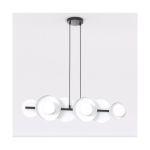 Emibig Colgante De Luz Model Acero Blanco | Apta para 6x G9 - Max 8W