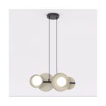 Emibig Colgante De Luz Model Acero Marrón | Apta para 4x G9 - Max 8W