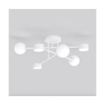 Emibig Luz de techo Holon Acero Blanco | Apta para 3x G9 - Max 8W, 3x GX53 - Max 12W