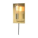 It's about RoMi Luz De Pared Madrid Hierro Oro L | Apta para 1x E27 