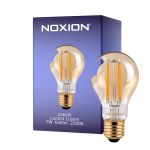 Noxion LED E27 Pera Con Filamento Oro 7W 630lm - 825 Luz Muy Cálida| Regulable - Reemplazo 50W