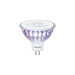 Philips Master Value LED Foco GU5.3 MR16 5.8W 450lm 60D - 927 Luz muy Cálida | Mejor reproducción de color - Regulable - Reemplazo 35W