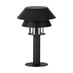 Eglo Lámpara de pedestal Chiappera Acero Negro | 800mm - IP54 - Apta para 1x E27