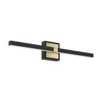 Eglo Luz De Pared Peguera Aluminium Acero Negro 11W 1165lm - 830 Luz Cálida | IP44 