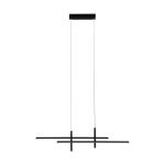 Eglo Colgante De Luz Trepilia Aluminium Acero Negro 20W 2500lm - 830 Luz Cálida | IP20