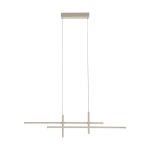 Eglo Colgante De Luz Trepilia Aluminium Acero Lijado 20W 2500lm - 830 Luz Cálida | IP20
