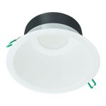 Philips Downlight LED Coreline DN142B Aluminium Blanco 19.2W 2300lm 60D - 840 Blanco Frio | Recorte 200mm - IP54 - Blanco Reflector