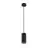 SLV Numinos Phase M Colgante De Luz Aluminium Negro 20.1W 1880lm 60D - 930 Luz Cálida | Mejor Reproducción De Color - Regulable 