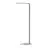 Ledvance LED Lámpara de pie Gris 43W 5400lm - 840 Blanco Frio | 1500mm - EU Enchufe
