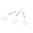 Ledvance LED Decor Foco Magnet Aluminium Blanco 8W 390lm - 830 Luz Cálida