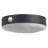 Ledvance LED Luz De Pared Endura Estilo Solar Tossa Negro 6W 500lm - 830 Luz Cálida