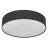 Ledvance Luz de techo Orbis Paris Negro | Apta para 2x E27 - 400mm - IP20
