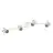Ledvance LED Decor Foco Cork Acero Blanco 13W 920lm - 827 Luz Muy Cálida | Regulable