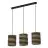 Ledvance Decor Colgante De Luz Cilindro Marrón | Apta para 3x E27