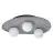 Ledvance Decor Pared y Luz de techo Hormigón Nest Gris | Apta para 3x G9