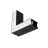 Ledvance Office Lineal Sf V L-Con Prism Negro 