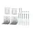 Ledvance Office Lineal Pared Soporte Blanco