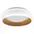 Ledvance Lámpara LED Orbis Livia Blanco y Madera 16W 750lm - 830 Luz Cálida | Regulable al tacto