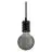 Osram LED Vintage 1906 Colgante De Luz Bobbin Negro | Apta para E27