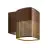 Nordlux Sidara Luz De Pared Marrón | Seaside - IP54 - Apta para E27