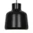 Nordlux Louella 20 Colgante De Luz Negro | Apta para E27