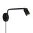 Nordlux Explore Long Luz De Pared Negro | Apta para GU10