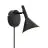 Nordlux Kelvis Luz De Pared Negro | Apta para GU10