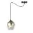 Emibig Colgante De Luz Level Acero Negro | Apta para 1x E27 - Max 15W