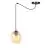 Emibig Colgante De Luz Level Acero Negro | Apta para 1x E27 - Max 15W