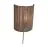 Good&Mojo Luz De Pared Iguazu Jute Marrón L | Apta para 1x E27 