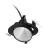 Philips Foco LED Greenspace Accent Elbow Aluminium Negro 22.5W 2900lm 36D - 827 Luz Muy Cálida | 163mm - IP20