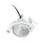 Philips Foco LED Greenspace Accent Elbow Aluminium Blanco 24W 2900lm 36D - 827 Luz Muy Cálida | 163mm - IP20 - Interact Regulable
