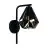 Eglo Luz De Pared Carlton 4 Acero Negro Cobre | IP20 - Apta para 1x E27 