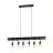Eglo Colgante De Luz Townshend 4 Acero Marrón Negro | IP20 - Apta para 6x E27 