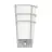 Eglo Luz De Pared Breganzo 1 Acero Plata 2W 230lm - 830 Luz Cálida | IP44 - Sensor de Movimiento y Luz