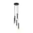 Eglo Colgante De Luz Corteva Acero Negro | IP20 - Apta para 5x E27 