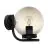 Eglo Luz De Pared Taverna Acero Negro | IP44 - Apta para 1x E27