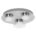 Ledvance Smart+ Wifi LED Luz De Pared Iluminación de baño Esférica Plata 18W 1100lm - 830-865 Ajustable Blanco | IP44
