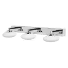 Ledvance Smart+ Wifi LED Luz De Pared Iluminación de baño Plata 18W 1200lm - 830-865 Ajustable Blanco | IP44