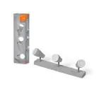 Ledvance LED Decor Foco Plástico Gris 12W 630lm - 827 Luz Muy Cálida | Regulable