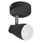 Ledvance LED Decor Foco Plástico Negro 4W 210lm - 827 Luz Muy Cálida | Regulable