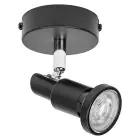 Ledvance LED Decor Foco Acero Negro 3W 230lm - 827 Luz Muy Cálida | Regulable