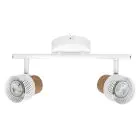 Ledvance LED Decor Foco Cork Acero Blanco 6W 460lm - 827 Luz Muy Cálida | Regulable